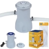 Bomba Filtrante 2200 L/H 220v para Piscina + Kit Reposição Mangueira com Abraçadeira