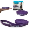 Faixa Elstica Super Band 1,3 Cm Extensor de Intensidade Super Leve Roxo Liveup Exerccios