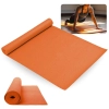 Colchonete Tapete Yoga Pilates em Eva Laranja 1,73 Mts Antiderrapante Ginstica Academia Fitness Exerccios