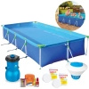 Piscina 6200l + Bomba 110v 3028 L/H + Flutuador + Cloro + Estojo Avaliador Ph/Cloro