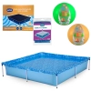 Kit Piscina 1500 Litros + Capa e Forro Mor + 2 Bolas Infl�veis Infantil Ilustradas