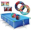 Kit Piscina 6200 Litros Premium Mor + 2 Bolas Infl�veis + 4 Boias Personagens