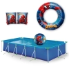Kit Piscina 7600 Litros Premium + Bola e Boias Inflveis do Homem Aranha Mor