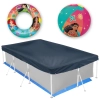 Kit Capa e Forro Piscina 3000 Lt + Bola e Boia Infl�vel Princesas (piscina N�o Inclusa)