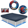 Kit Forro e Capa para Piscina 3000 Lts + Bola + Boias do Homem Aranha ( Piscina N�o Inclusa )