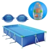 Kit Piscina Premium 6200 L+ culos Natao Infantil Azul+ Bola 40 Cm Mor