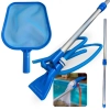 Kit Aspirador Venturi + Haste + Peneira Netuno para Piscinas de Pequeno Porte Spas e Ofuros