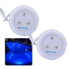 Kit 2 Super Led Rgb 9w Colorido para Piscina de Fibra Ou Vinil Netuno