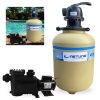 Filtro para Piscina At 40 Mil Lts Nt35 Areia + Motobomba Auto-escorvante Pr Filtro 1/2cv Bivolt 60hz