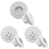 Kit 1 Dispositivo de Aspirao + 2 Dispositivos Anti Turbilho para Piscinas de Vinil