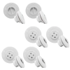 Kit 2 Dispositivos de Aspirao + 4 Dispositivos Anti Turbilho para Piscinas de Vinil