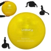 Bola Suia de Pilates 75 Cm Amarela Treino Pilates Ginastica Academia Yoga Exercicios