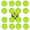 Kit 12 Bolas para Pickleball Leve 40 Furos Cada Bolinha Esporte Outdoor Bel Verde
