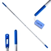 Haste Cabo em Alumínio 1.60 Metros Ajustável Quatro Partes para Manutenção Limpeza Piscina Haste Cabo em Alumínio 1.60 Metros Ajustável Quatro Partes para Manutenção Limpeza Piscina