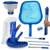 Kit Limpeza para Piscina Acessórios Aspirador + Peneira + Haste 1,60 M + Flutuador Completo Kit Limpeza para Piscina Acessórios Aspirador + Peneira + Haste 1,60 M + Flutuador Completo