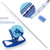 Kit Limpeza Piscina Aspirador Asa Delta + Haste Retr�til 3,30 M Alum�nio Cabo Telesc�pico