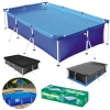 Piscina Mor Retangular em A�o 3700 Litros com Capa e Forro