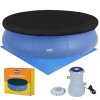 Kit Piscina Inflvel 6700l Mor com Bomba Filtro 220v, Capa e Forro