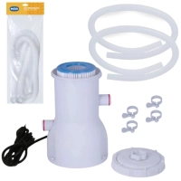 Bomba Filtrante 2200 L/H 110v para Piscina + Kit Reposio Mangueira com Abraadeira