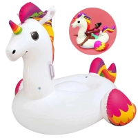 Boia Grande de Unicrnio Inflvel para Piscina 2,33 X 1,56 M
