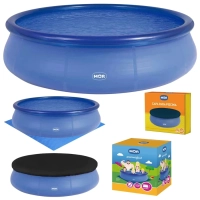 Kit Piscina Inflvel Mor 6700l com Capa Protetora e Forro de Proteo