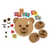 Brinquedo Jogo Educativo Expressões e Sentimentos Como Me Sinto Urso