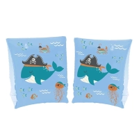 Boia de Bra�o Infantil Azul 23 Cm X 15 Cm Mor para Nata��o Piscina e Praia