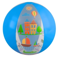 Bola Inflvel 40cm Azul Infantil Mor