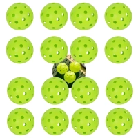Kit 12 Bolas para Pickleball Leve 40 Furos Cada Bolinha Esporte Outdoor Bel Verde