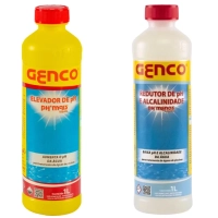 Ph+ Mais Liquido Elevador de Ph para Piscinas Genco + Redutor de Ph e Alcalinidade