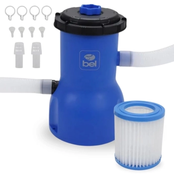 Kit Piscina 3700 L com Filtro 110v Capa e Forro Mor + Boia de Brao e Bola Inflvel Princesa Disney