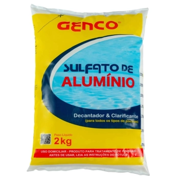 Sulfato de Alum�nio Decantador para Limpeza de Piscinas 2 Kg Genco
