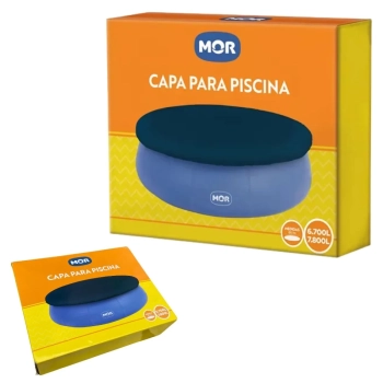 Capa Piscina Redonda Inflvel 3,70 M Dimetro 6700 Ou 7800 Litros