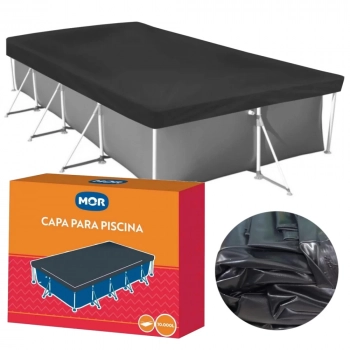 Kit Piscina 10.000 L + Capa + Forro + Filtro 110v + Cloro + Peneira + Flutuador