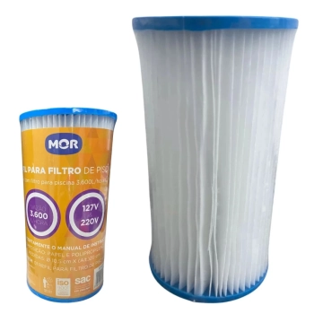 Refil para Bomba Filtrante 3600 Litros Por Hora 127v e 220v da Marca Mor