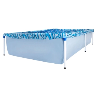 Kit Piscina de Armao Infantil 1000l + Boia de Brao Azul