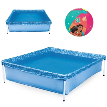 Kit Piscina de Arma��o Infantil 400 Litros + Bola Infl�vel Das Princesas