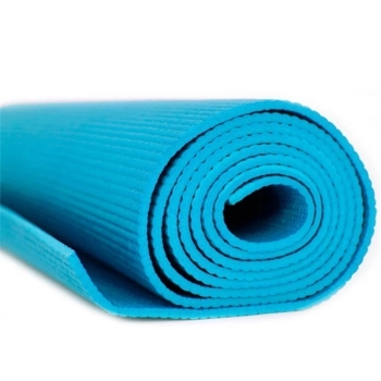 Bola 65cm Pilates + Colchonete + Roda + Extensor + Caneleira 3kg e Halter 3kg