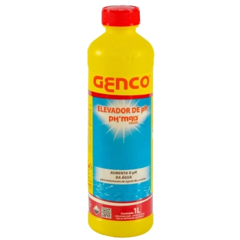 Ph+ Liquido Elevador de Ph para Limpeza de Piscinas Genco