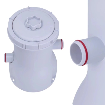 Kit Piscina 10000 Litros Premium Mor Retangular + Bomba Filtrante 220v 2.200 L/H