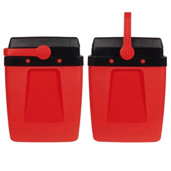 Caixa Trmica Cooler com Ala Mor 26 Litros Vermelho e Preto