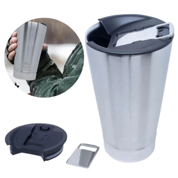 Kit Camping / Pesca com Mesa Porttil + Copo Trmico 473 Ml + Cadeira Dobrvel