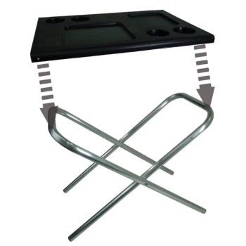 Kit Camping / Pesca com Mesa Porttil + Copo Trmico 473 Ml + Cadeira Dobrvel