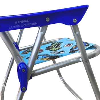 Kit Cadeira de Praia Infantil Hot Wheels + Caixa Termica 6 Litros Azul + Baldinho de Praia 8 Peas Colorido