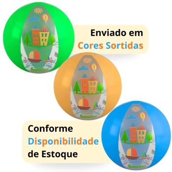 Kit Piscina Infantil 1000 Lts Redonda Inflavel + Capa e Forro + Bola 40cm Mor + Lan�a �gua Bichinhos