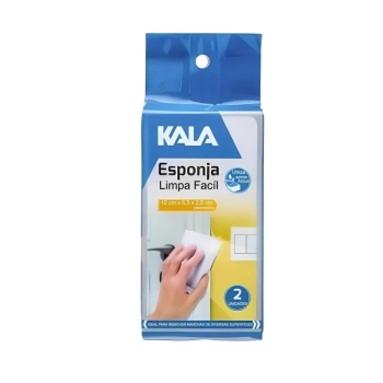 Kit 3 Conjunto (6 Unidades) Esponja Mgica Bucha Limpa Fcil Paredes Tnis Inox