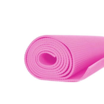 Kit Bola Donut 45cm + Elástico Leve com Alças + Elástico 8 Leve + Colchonete Rosa + Bloco de Apoio Funcional