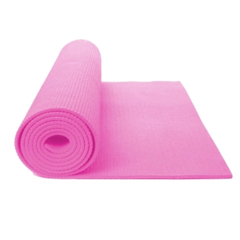 Kit Bola Donut 45cm + Elástico Leve com Alças + Elástico 8 Leve + Colchonete Rosa + Bloco de Apoio Funcional
