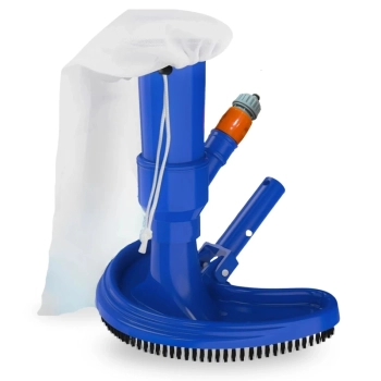 Aspirador para Piscinas Inflveis e Spas com Venturi a Vcuo e Escova Portatil para Limpeza e Manuteno
