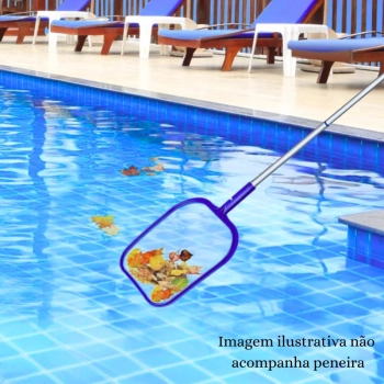 Haste Cabo em Alumnio 1.60 Metros Ajustvel Quatro Partes para Manuteno Limpeza Piscina